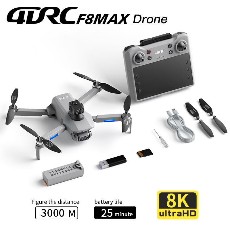 Drone Cinematic - F8 MAX GPS Drone Professional 8K