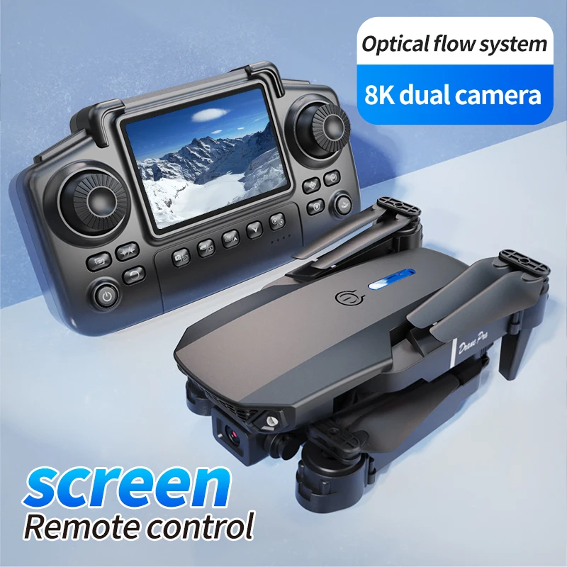 Professional E88 PRO Drone wit - Drone Aerial Photography recension och pris