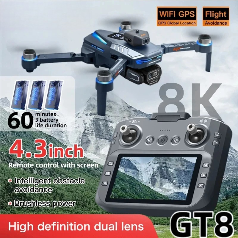 Original GT8 Drone 8K Professi - Drone Multispectral recension och pris