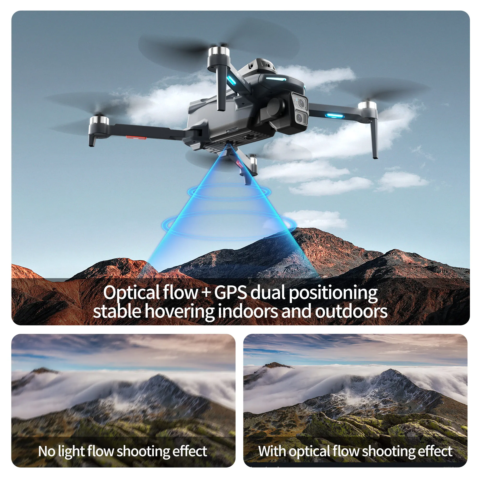Original XT606 MAX GPS Drone 4 - Drone Multispectral recension och pris