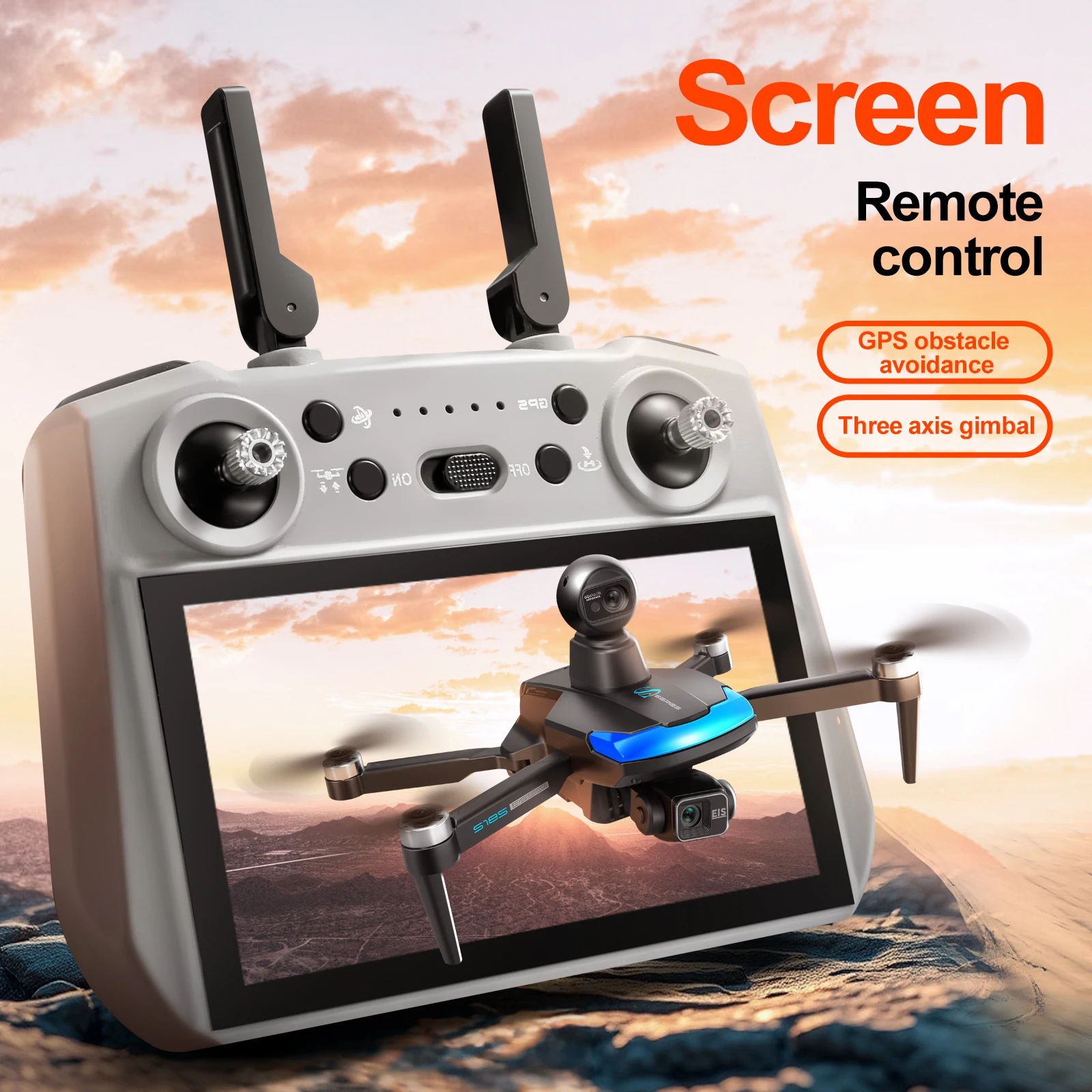 S185 Professional Drone 2.7K H - Drone Multispectral recension och pris