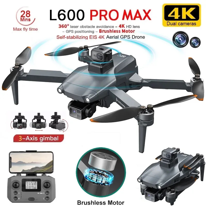 L600 PRO MAX GPS Drone Profess - Drone Aerial Photography recension och pris