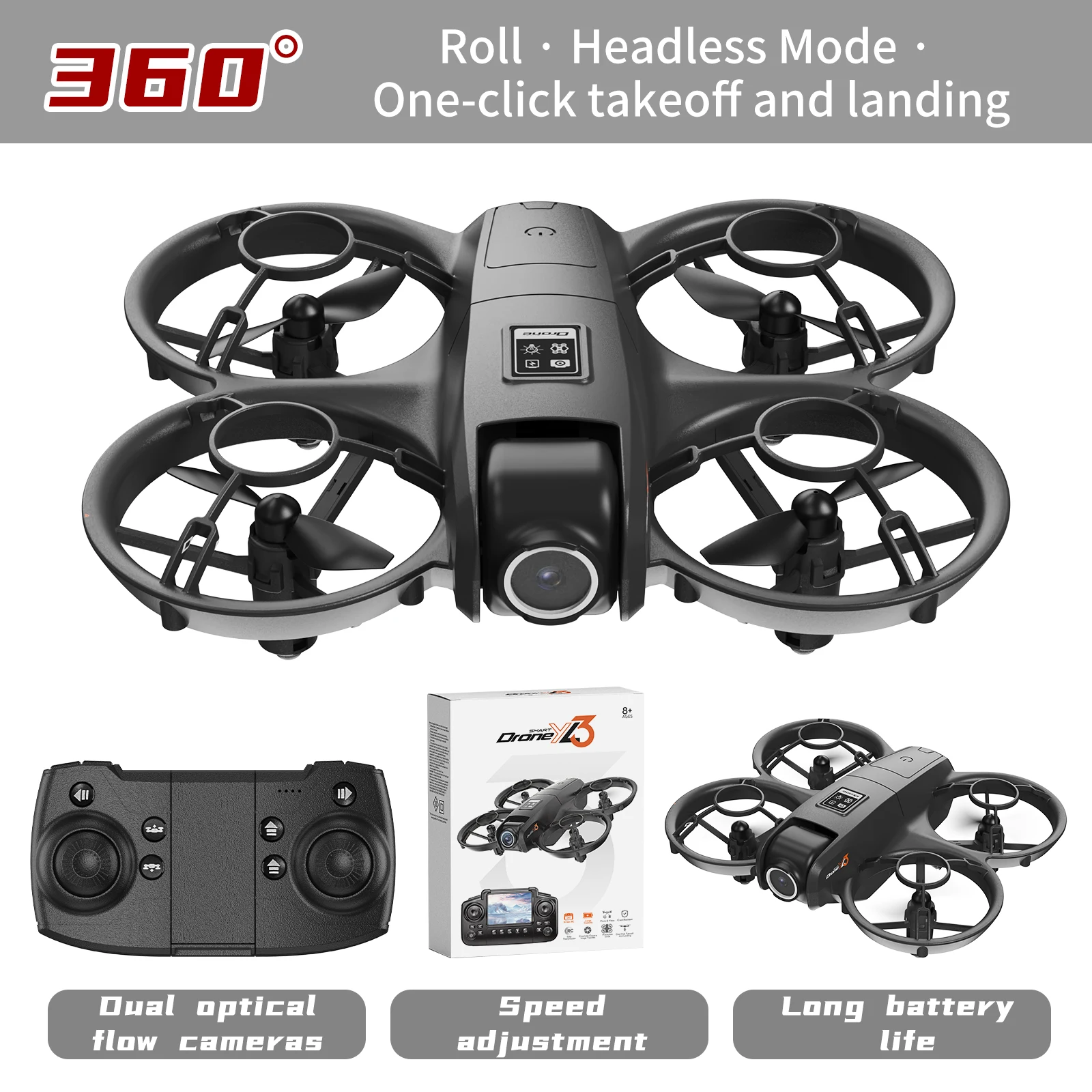 New YL3 RC Drone 8K 1080P Wide - Drone Multispectral recension och pris