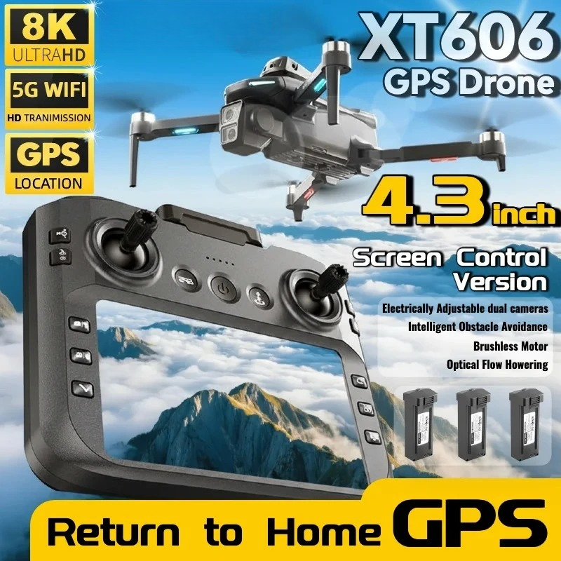 Best Deal XT606 MAX Drone GPS  - Drone Multispectral recension och pris
